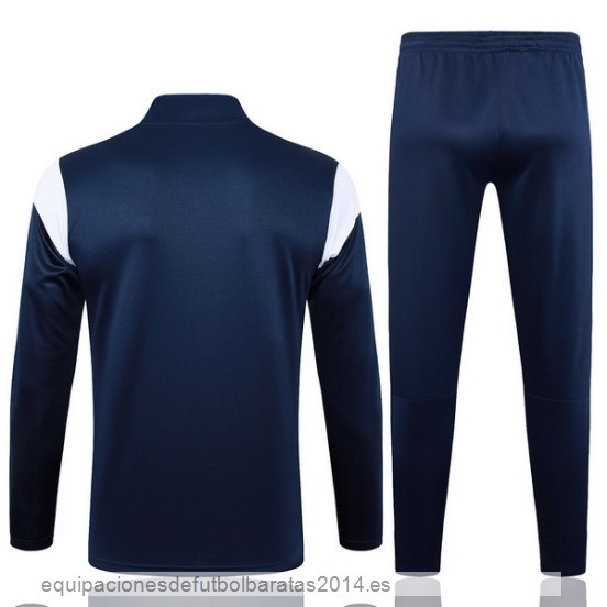 Nuevo Conjunto Completo Sudadera Entrenamiento Marsella 23/24 Azul II Blanco Baratas